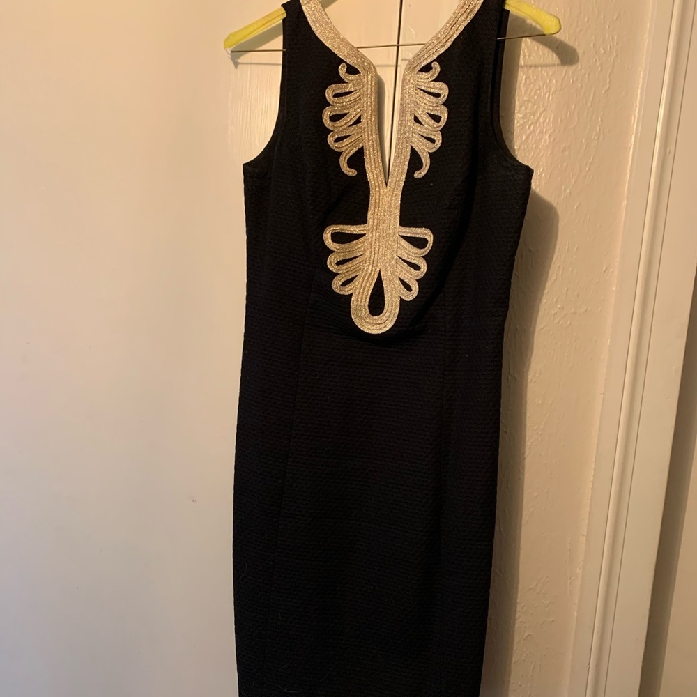 Lilly Pulitzer Janice Shift Black